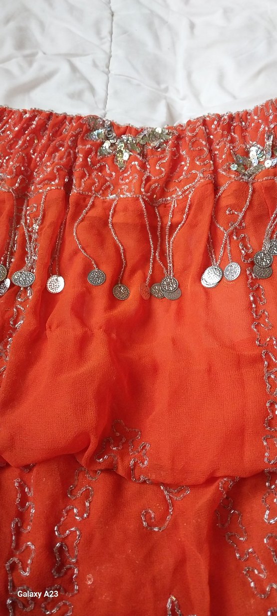 Oryantal Dans Kostümü Üst Etek - Görsel 4