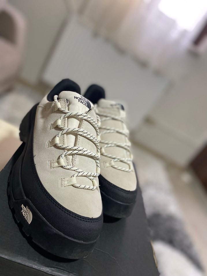 The North Face Beyaz Erkek Deri Ayakkabı - Görsel 2