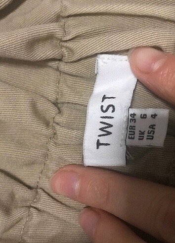 xs Beden camel Renk Jogger pantolon