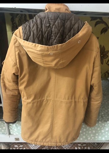 Bej Süet Erkek Mont - Görsel 3