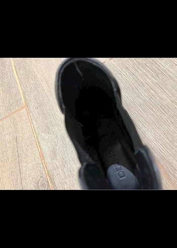 Siyah Deri Erkek Günlük Bot - Görsel 3