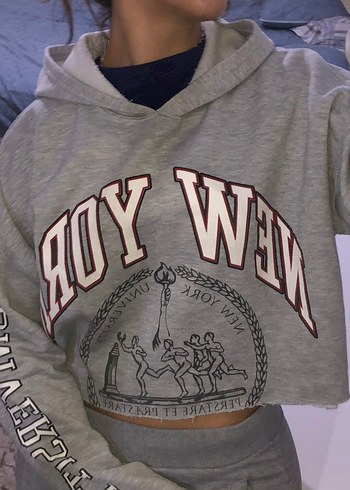 Gri Sweatshirt - Görsel 2