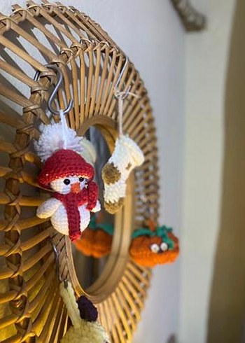 yılbaşı süsü cüzdan çorap - Görsel 7