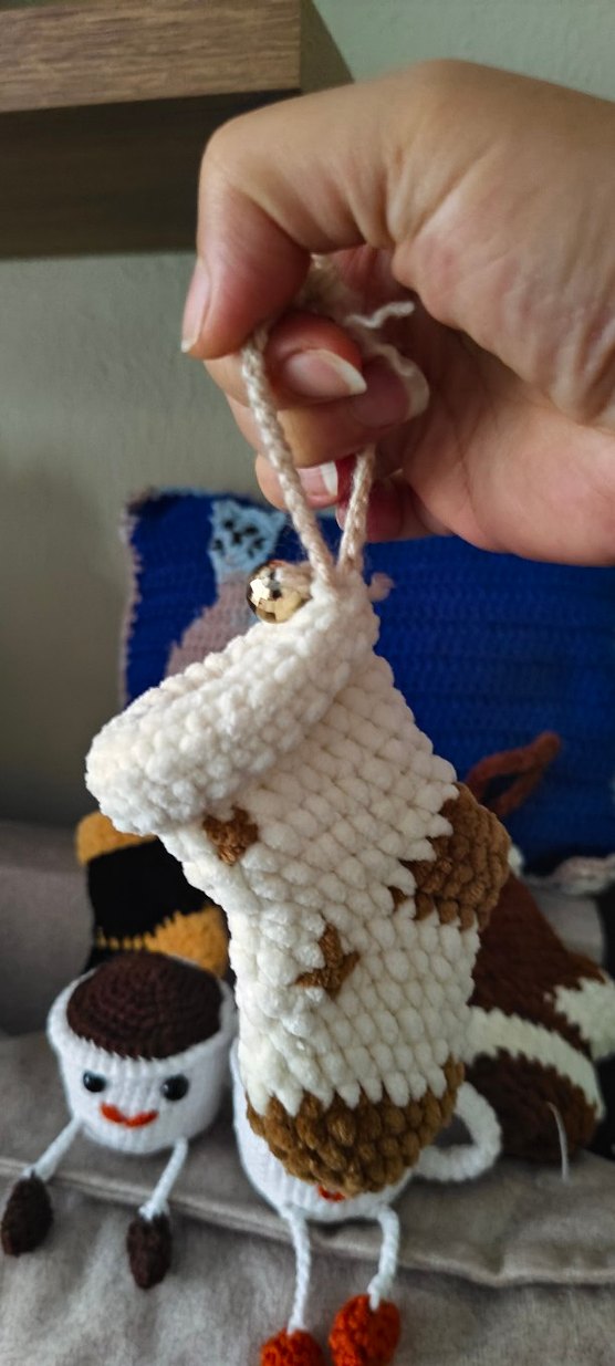 yılbaşı süsü cüzdan çorap - Görsel 5