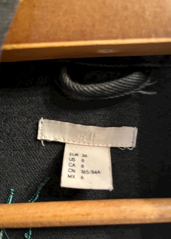 Gri Düğmeli Kadın Denim Ceket - Görsel 5