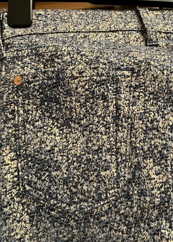 Simli Likralı Kadın Jean - Görsel 6