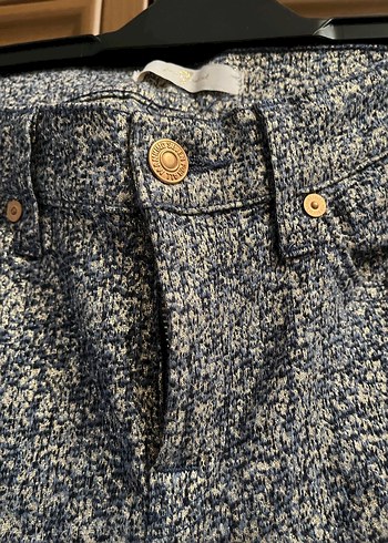 Simli Likralı Kadın Jean - Görsel 3