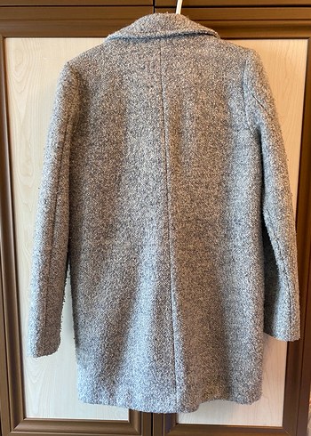 Gri Fermuarlı Kaban - Görsel 5