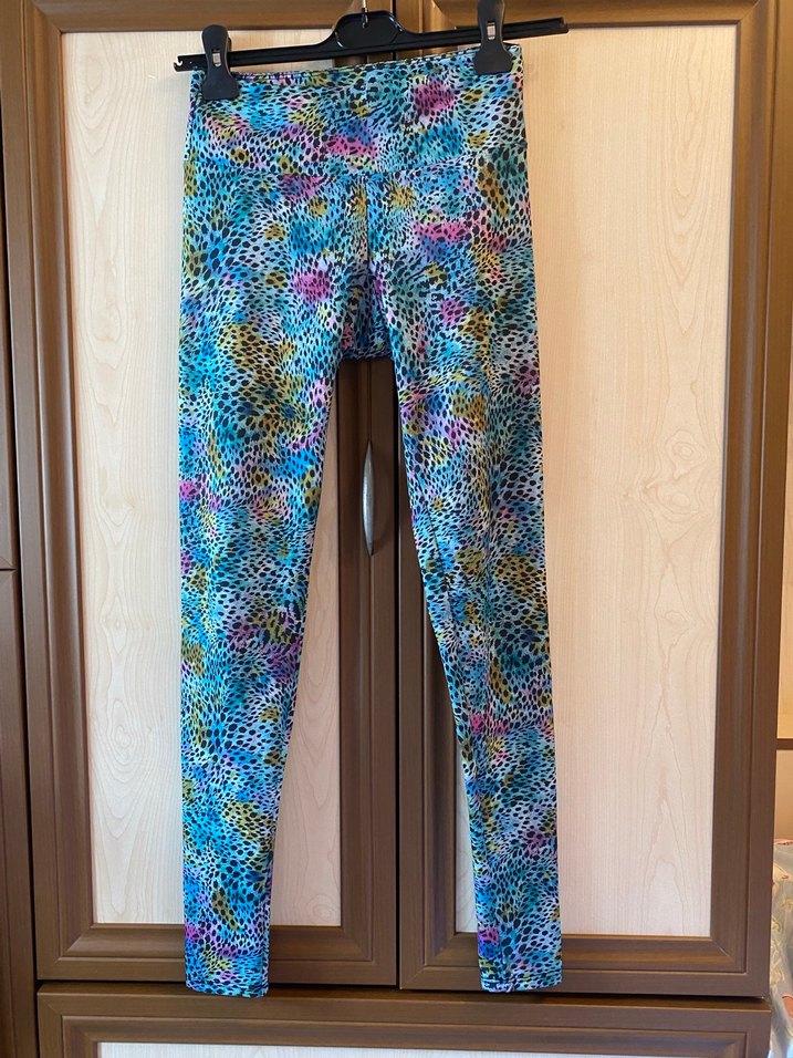 Kadın Renkli Tayt - Görsel 5