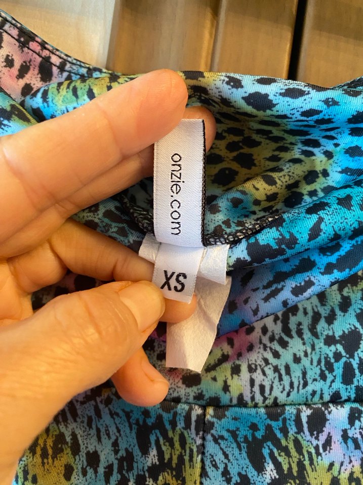 Kadın Renkli Tayt - Görsel 2