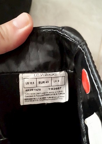 Siyah Deri Tokalı Biker Erkek Bot - Görsel 6