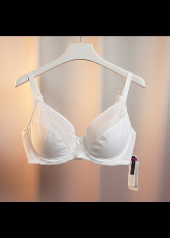 Passionata Beyaz Dantelli Balenli Sütyen 85 beden - Görsel 3