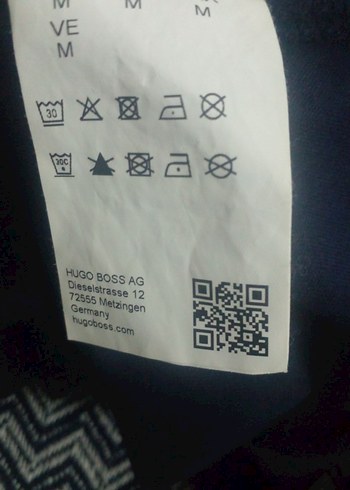 Kırmızı Baskılı HUGO Sweatshirt - Görsel 2