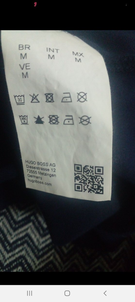 Kırmızı Baskılı HUGO Sweatshirt - Görsel 2