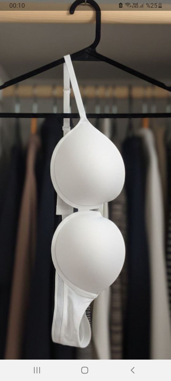 Esprit Beyaz Straplez Dolgulu Sütyen - Görsel 4