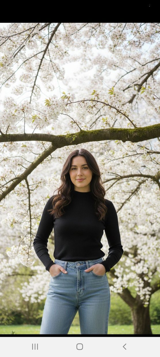 HEMA XL Siyah Fitilli Pamuklu Boğazlı - Görsel 5