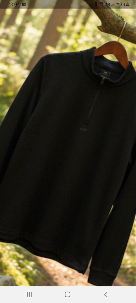 MP (MyProtein) Siyah Yarım Fermuarlı Erkek - Görsel 3