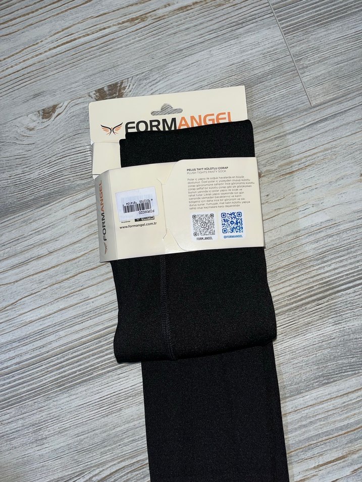 Siyah Kadın Termal Tayt - Görsel 3