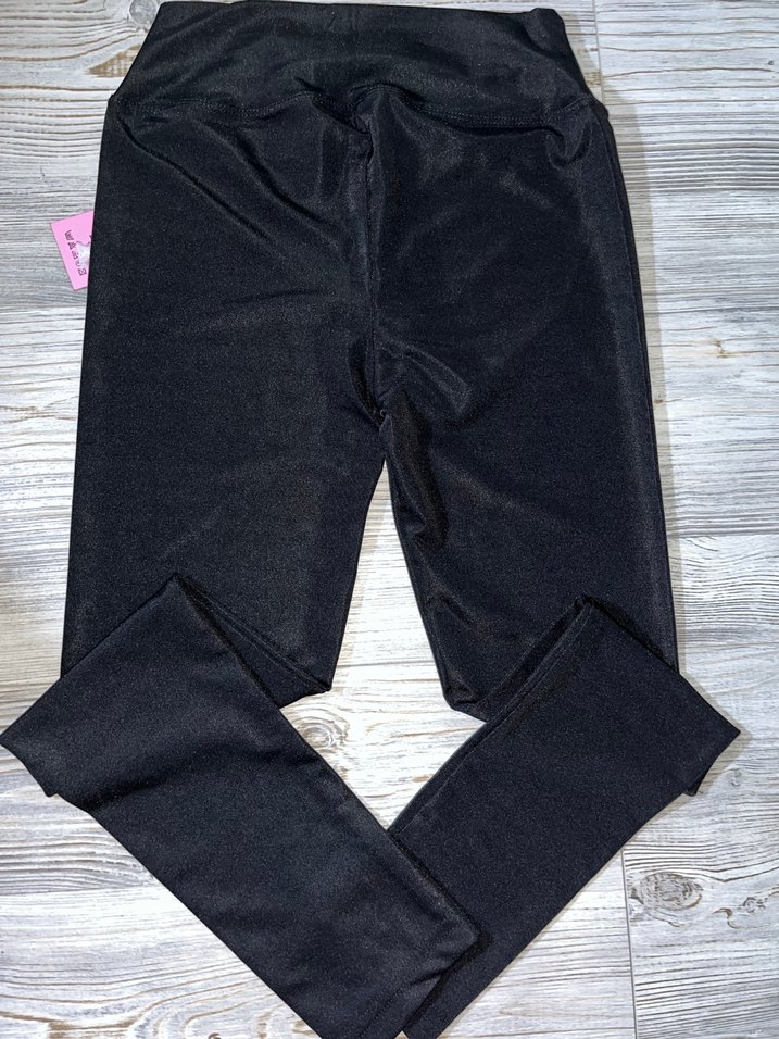 Siyah Midi Kadın Tayt - Görsel 3