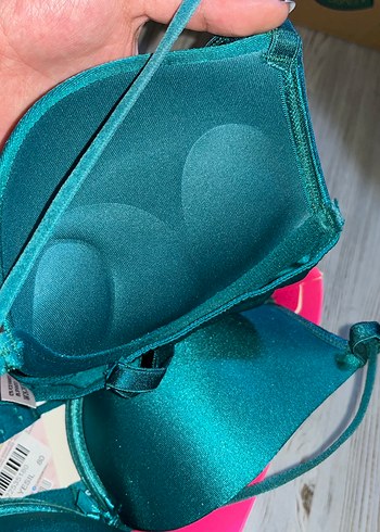 Turkuaz Destekli Sütyen - Görsel 4