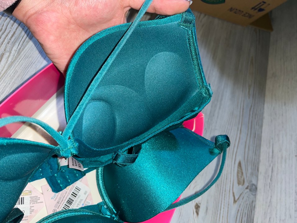 Turkuaz Destekli Sütyen - Görsel 4