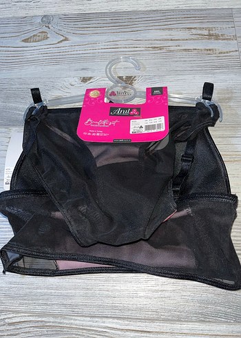 Toz pembe kadife bralet takımı - Görsel 6