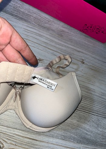 Bej yarım dolgulu sütyen - Görsel 2