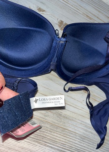 Koyu Mavi Mini Street Wear Sütyen - Görsel 4