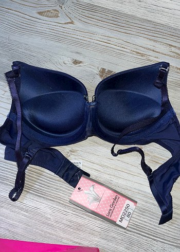 Koyu Mavi Mini Street Wear Sütyen - Görsel 2