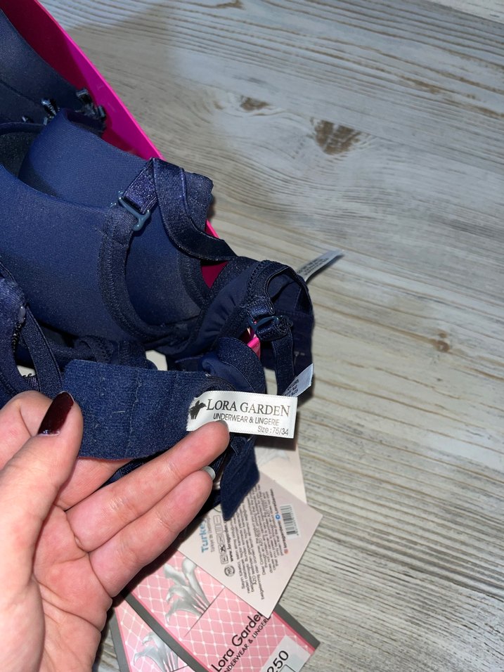 Koyu Mavi Mini Street Wear Sütyen - Görsel 5