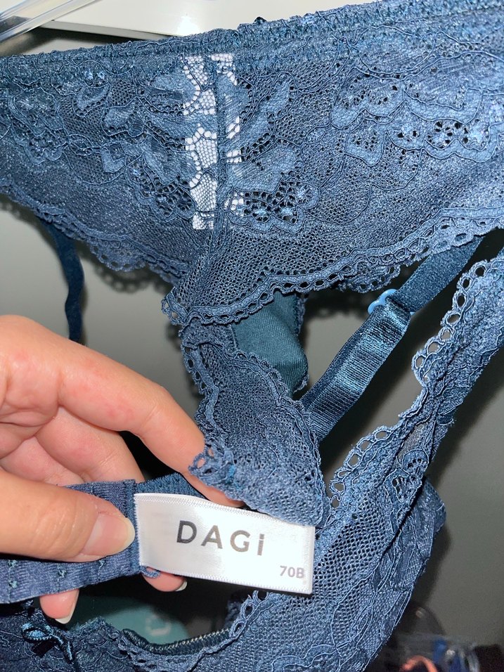 Lacivert Dantelli sütyen takımı - Görsel 4