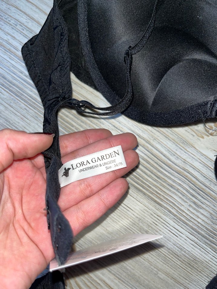 Siyah tam dolgulu sütyen - Görsel 3