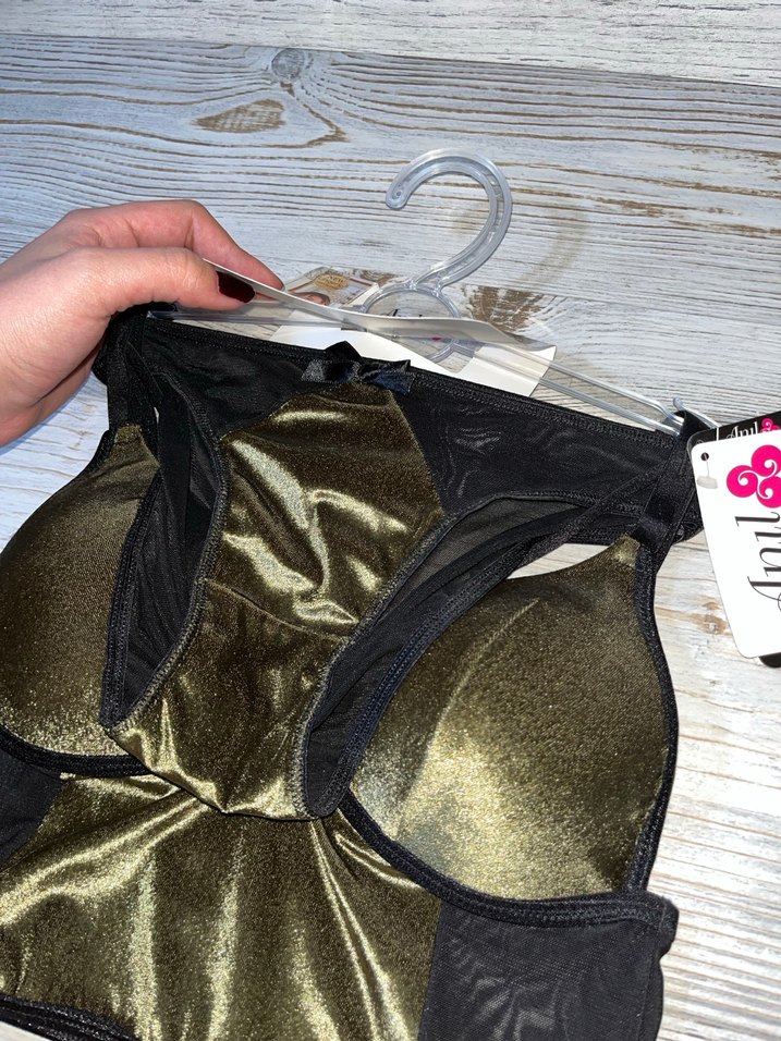 Kadife yeşil bralet takımı - Görsel 3