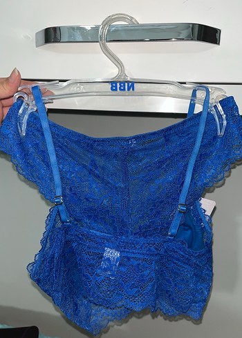 Mavi Dantelli sütyen takımı - Görsel 5