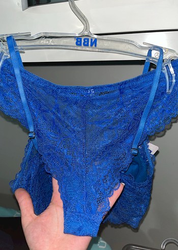 Mavi Dantelli sütyen takımı - Görsel 6