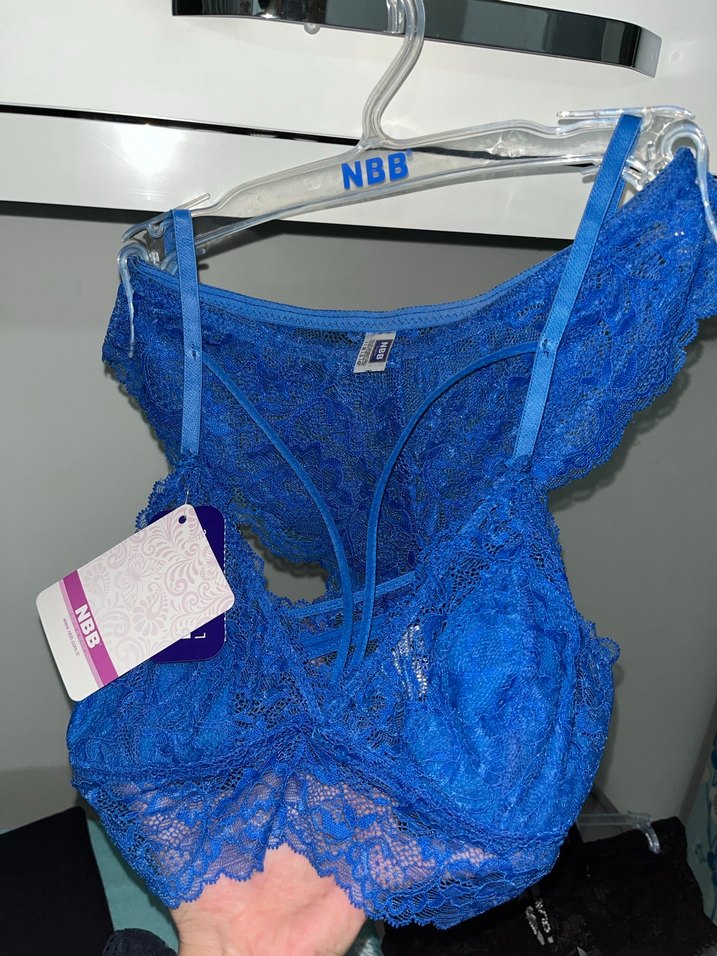 Mavi Dantelli sütyen takımı - Görsel 2