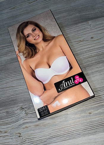 Krem straplez dolgulu sütyen - Görsel 2