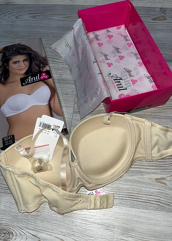 Straplez dolgulu sütyen - Görsel 5