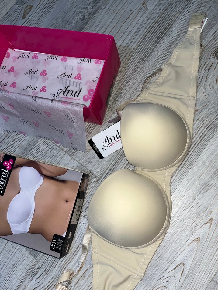 Straplez dolgulu sütyen - Görsel 2