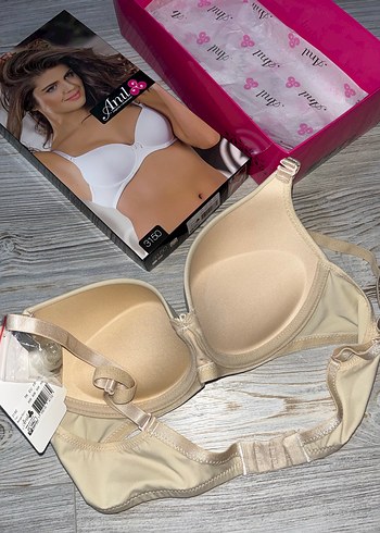 Krem dolgulu sütyen - Görsel 6