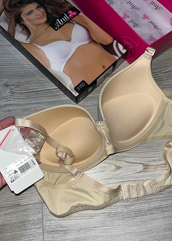 Krem dolgulu sütyen - Görsel 3