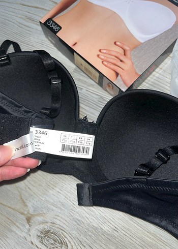 Siyah dolgusuz Sütyen - Görsel 4