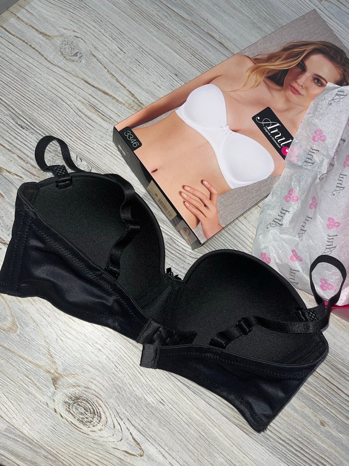 Siyah dolgusuz Sütyen - Görsel 5