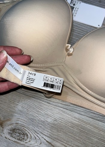 Krem dolgusuz Sütyen - Görsel 4