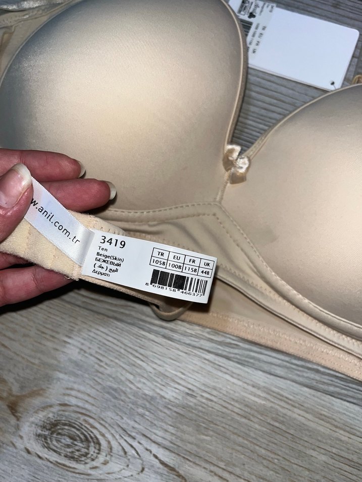 Krem dolgusuz Sütyen - Görsel 4