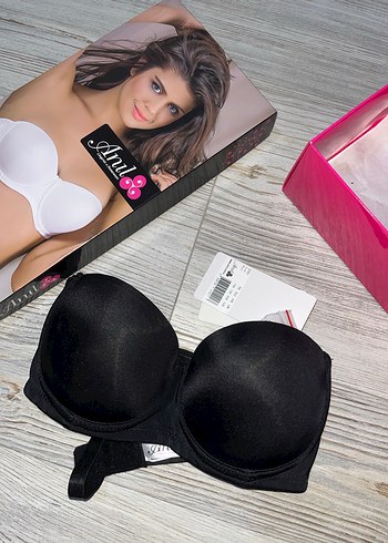 Siyah dolgulu sütyen - Görsel 7