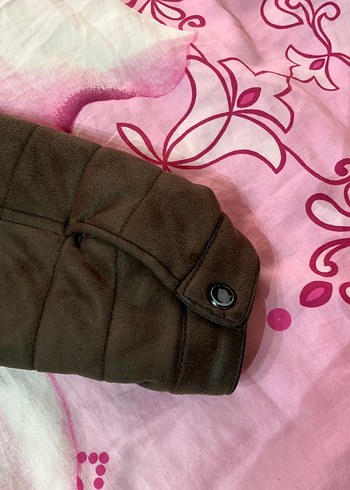 Erkek Kahverengi Süet Biker Ceket - Görsel 7