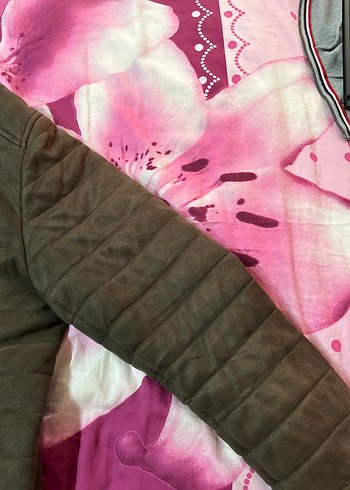 Erkek Kahverengi Süet Biker Ceket - Görsel 4