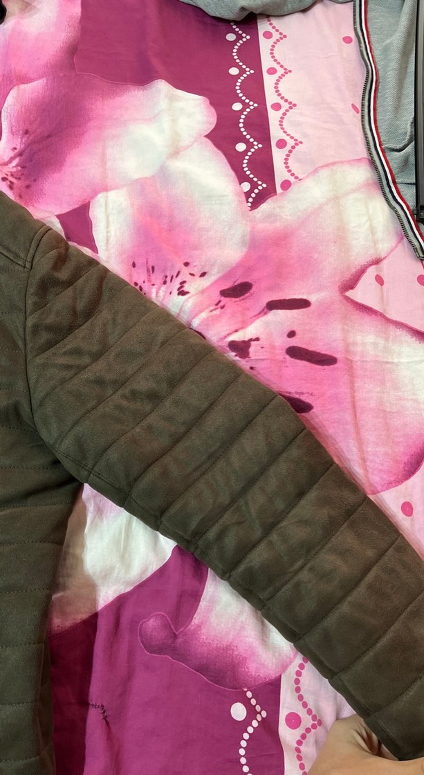 Erkek Kahverengi Süet Biker Ceket - Görsel 4