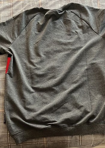 Gri Balenciaga Baskılı Erkek Sweatshirt - Görsel 8